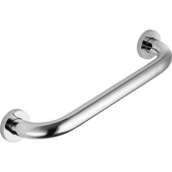 Barra Di Sostegno / Maniglione 30 Cm In Acciaio Inox Con Aspetto Cromato Per Persone Con Esigenze Particolari / Disabili | A44375-image