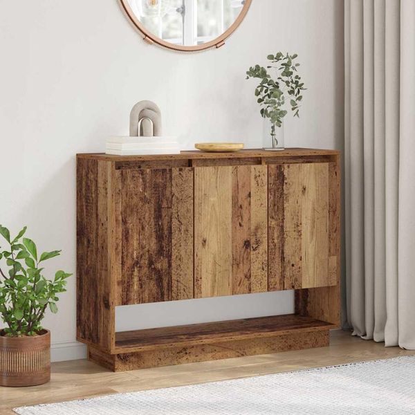 Maison Exclusive - Credenza In Legno Antico 97 X 29 X 75 Cm Materiale Ligneo-image