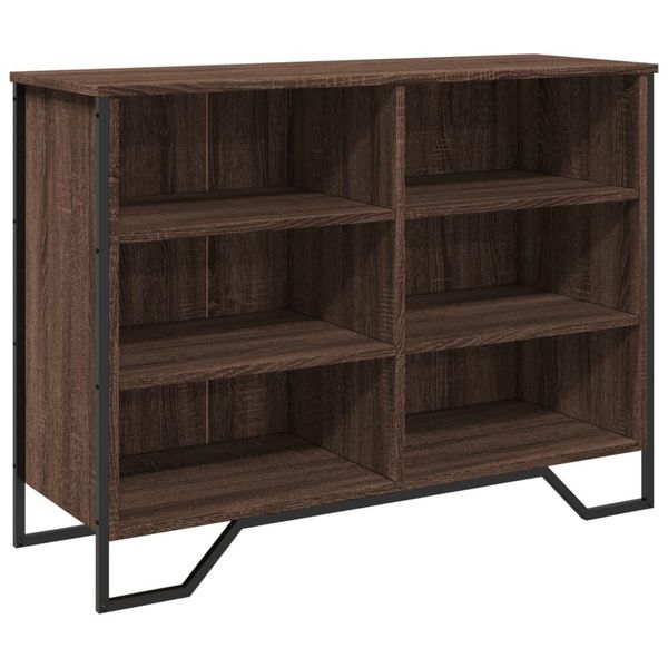 Syfax™ Credenza Rovere Marrone 101X35,5X74,5 Cm In Legno Multistrato-image