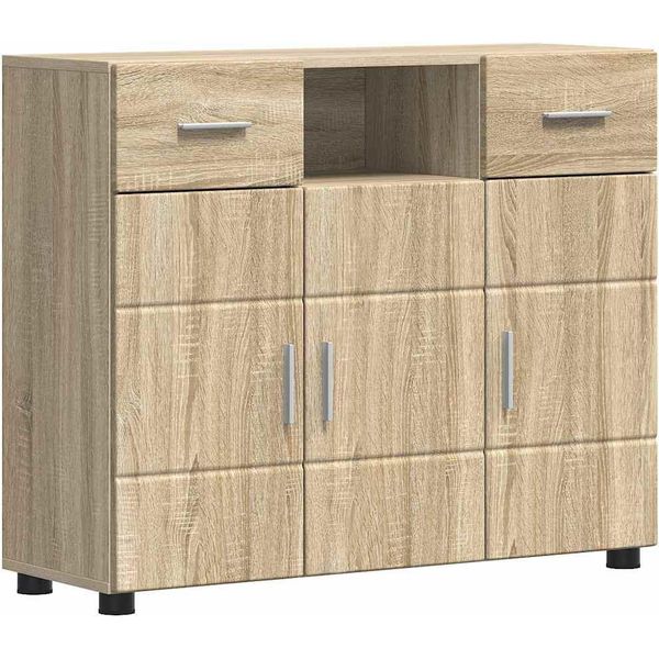 Syfax™ Armadio In Legno Con Cassetto Rovere Sonoma 88,5 X 30,5 X 73 Cm-image