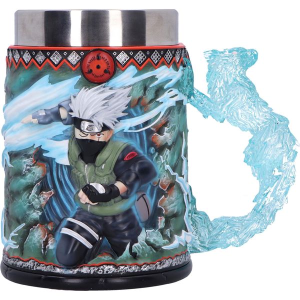 Kubek Naruto Shippuden Kakashi 16 Cm - Officialna Licencja, RęCznie Malowany-image
