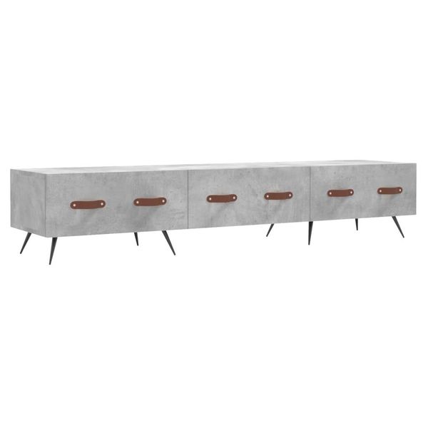 Syfax™ Mobile Porta Tv Grigio Cemento 150X36X30 Cm Legno Multistrato-image