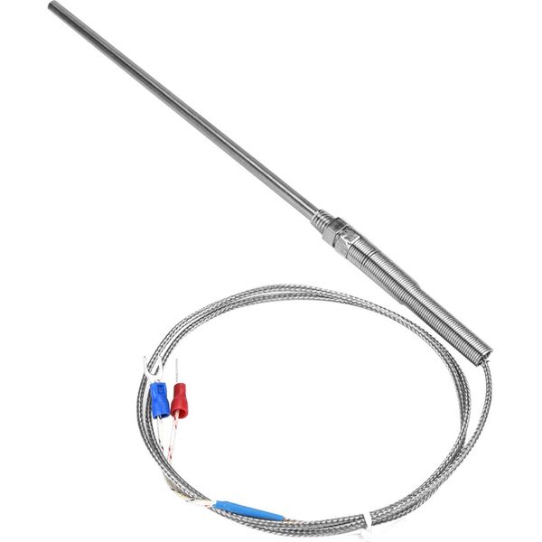 Filettatura M8 Tipo K Termocoppia 150 Mm Sonda Sensore Di Temperatura Filo 0-400�� (1 M)-image