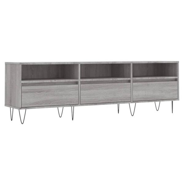 Syfax™ Mobile Porta Tv Grigio Sonoma 150X30X44,5 Cm Legno Multistrato-image