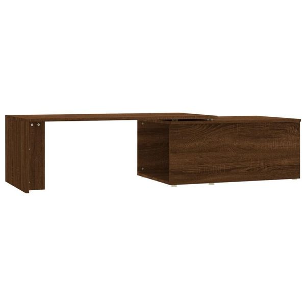 Syfax™ Tavolino Da Salotto Rovere Marrone 150X50X35 Cm In Multistrato-image