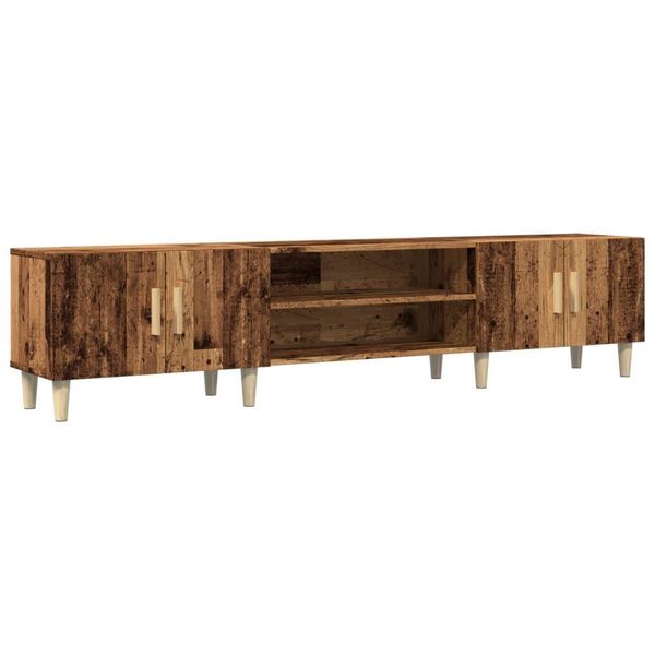 Syfax™ Mobile Porta Tv Legno Antico 180X31,5X40Cm In Legno Multistrato-image