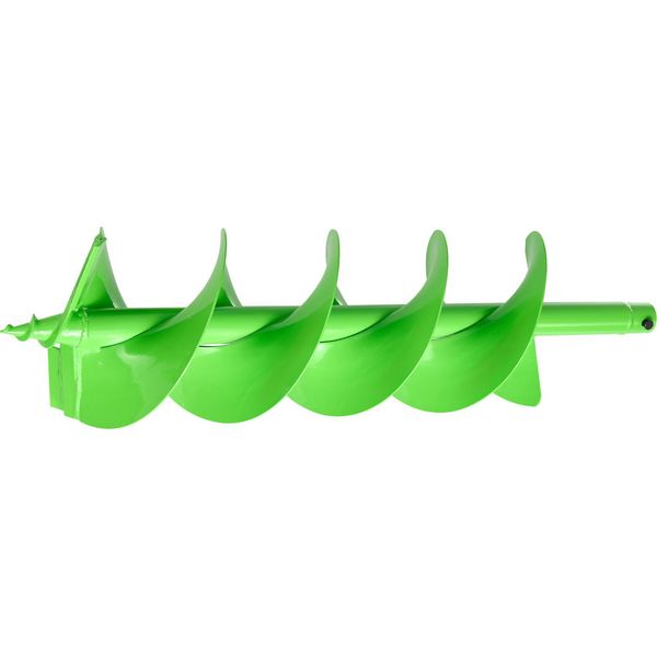Succebuy Coclea Per Trapano, Coclea Da Giardino Ø 20X79 Cm, Adatta Per Coclea Motrice Con Diametro Interno Di 20 Mm, Coclea Per Pali, Coclea Per Fori Di Terra, Accessori Di Perforazione Per Lavori In Giardino E Pali Di Recinzione-image