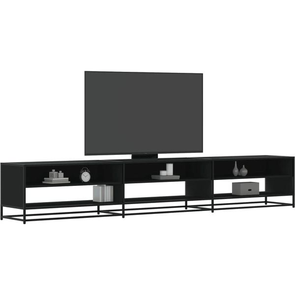 Syfax™ Mobile Porta Tv Nero 270X40X46 Cm In Truciolato-image