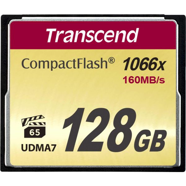 Transcend Ultimate - Flash-Speicherkarte - 128 Gb - 1000X - Compactflash-image