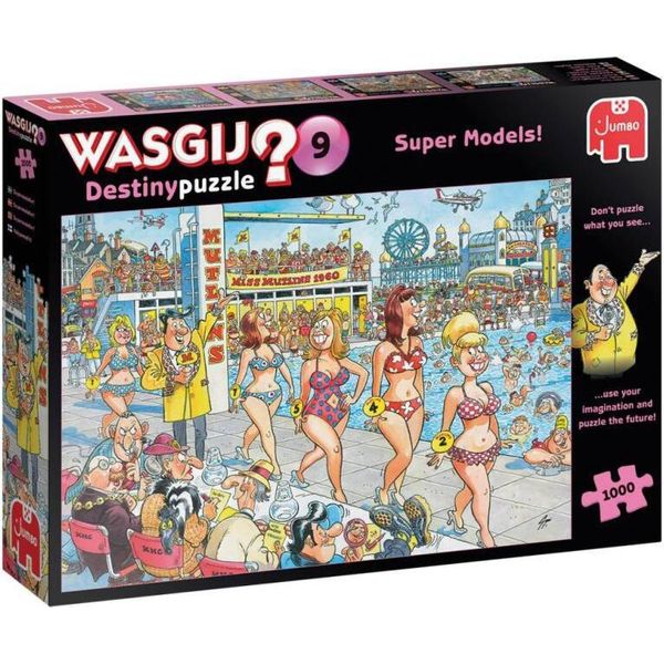Jumbo Wasgij Destiny 9 Super Modelli! Puzzle 1000 Pezzi Taglia Unica-image