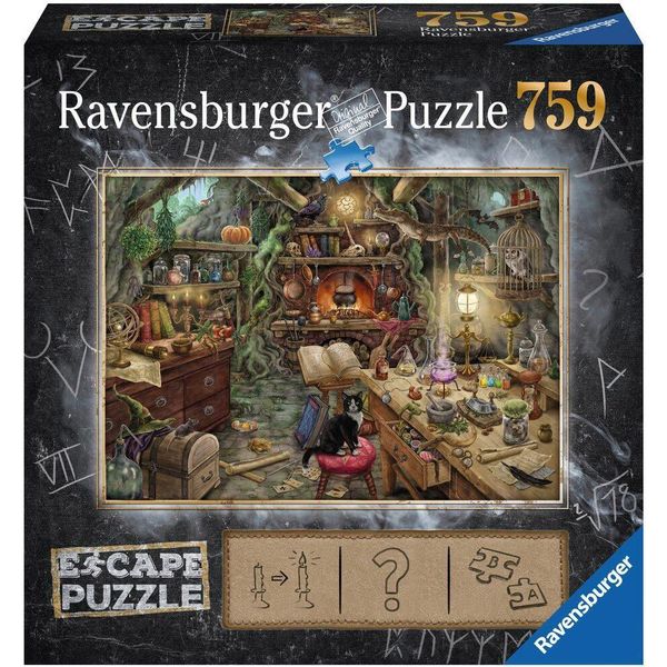 Puzzle Di Fuga Ravensburger 3 Cucina Di Una Strega - 759 Pezzi-image