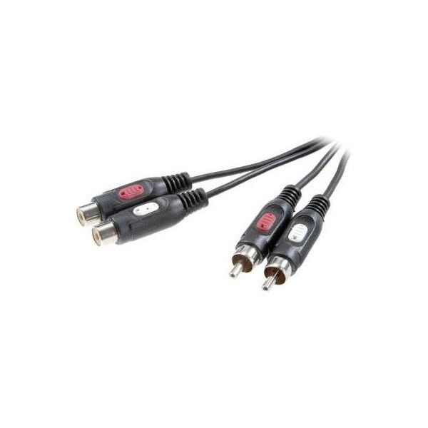 Speaka Cavo Di Prolunga Audio Cinch Professionale [2X Spine Cinch-image