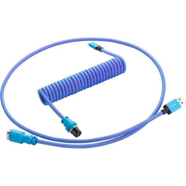 Cablemod Cablemod Pro Cavo A Spirale Per Tastiera Da USB-C A Usb Tipo A Galaxy Blu-image