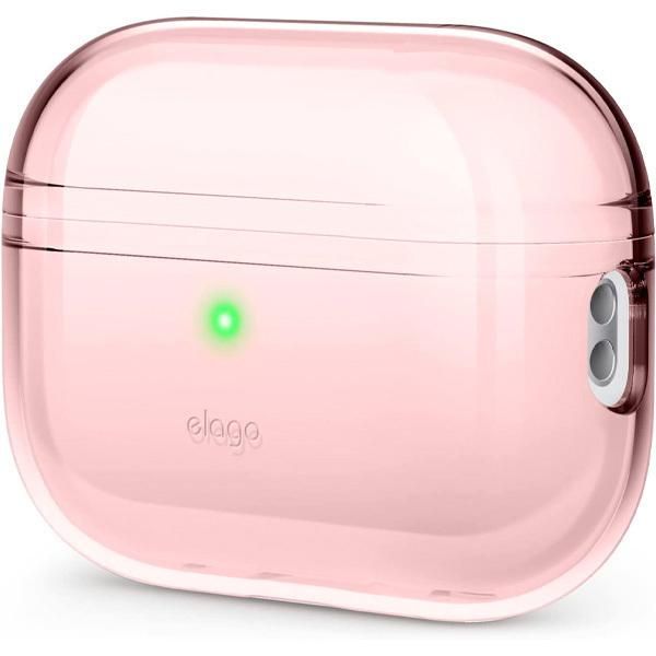 Elago Custodia Trasparente Per Airpods Pro 2 Rosa-image