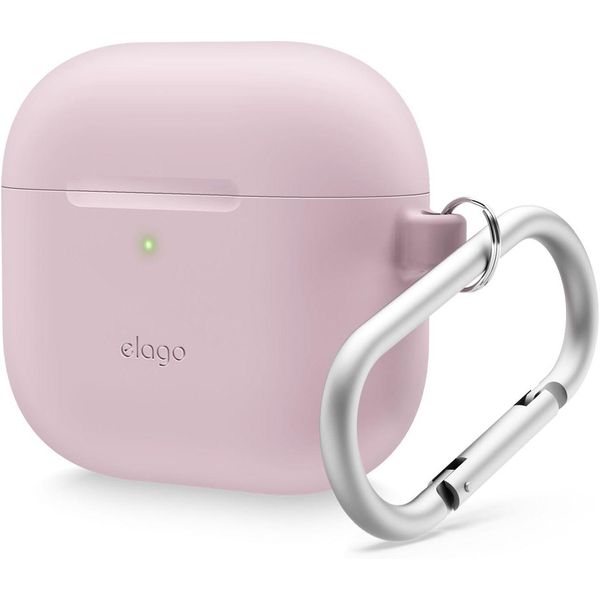 Elago Custodia Da Appendere In Silicone Per Airpods 4 Lavanda-image