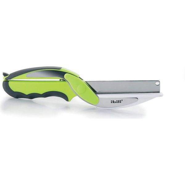 Tritatutto Per Verdure Ibili-Easycook, Acciaio Inox/Plastica, 25 Cm, Verde-image