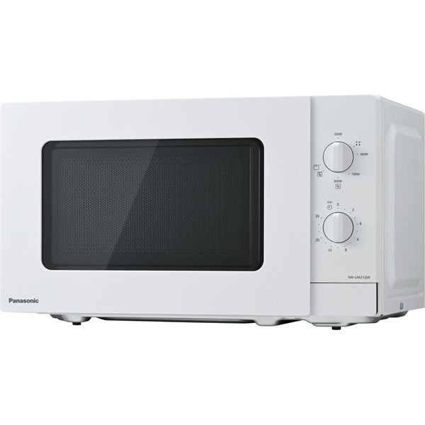 Panasonic NN-GM21QWEPG, Piano Di Lavoro, Solo Microonde, 20 L, 800 W, Controllo Rotativo, Bianco-image