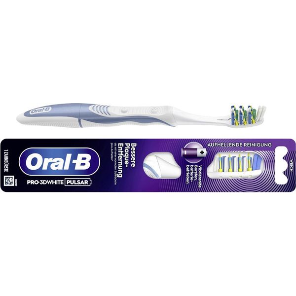 Oral-B 8700216441612 Spazzolino Oral-B Pro-3D White Pulsar, A Batteria-image