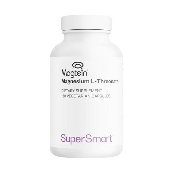 Supersmart Magnesium L-Threonate Dietary Supplement - 90 Caps. Veg.-image