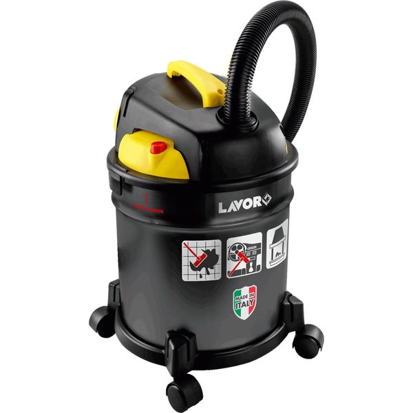 Lavorwash Bidone Freddy Aspiratore Fusto 20 Lt Aspira Solidi Liquidi Cenere-image