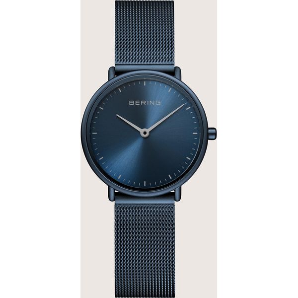 Bering Orologio Da Polso Da Donna Ultra-Slim Blue - 15729-397 Acciaio Inossidabile-image