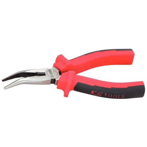 Ks Tools 1151019 Round Nose Pliers 45-Degree Tool Steel 210 Mm-image