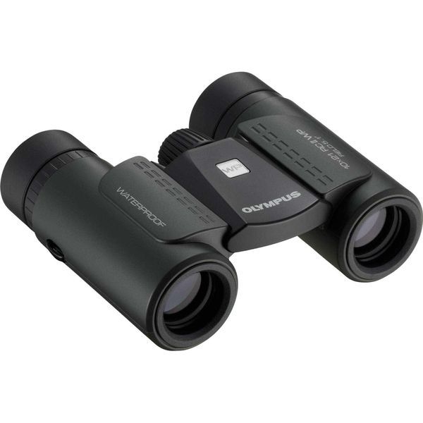Olympus - Binocolo 10 X 21 Rc Ii Wp - Impermeabile - Bordo A Tetto - Verde Scuro-image