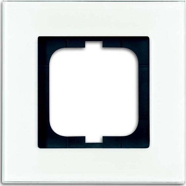 Busch-Jaeger 1754-0-4442, Colore Del Prodotto: Nero, Bianco, Design: Senza Viti, Compatibilità Marca: Busch-Jaeger. Larghezza-image