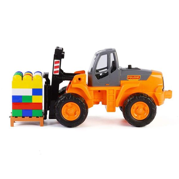 Polesie Wader Set Carrello Elevatore 49X22X23 Cm Arancione 1450574-image