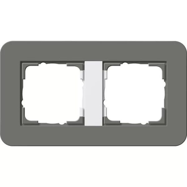Gira 0212 413 Colore Del Prodotto: Grigio, Compatibilità Marca: Gira, Tipo Di Superficie: Lucido (0212413)-image