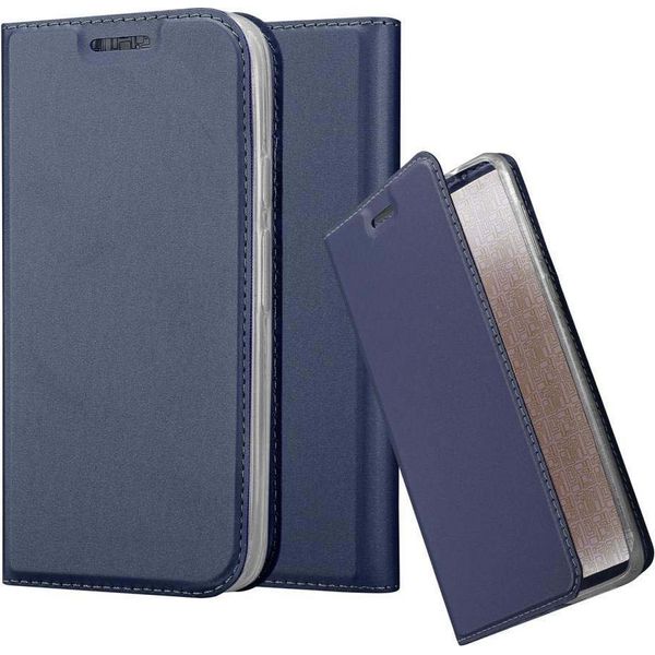 Cadorabo Custodia Per Cellulare Per Motorola Moto G4 Play Custodia Protettiva In Blu Cover Etui Book Case Booklet-image