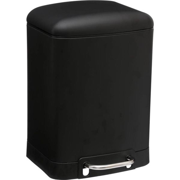 5 Five Simply Smart - Bidone A Pedale In Metallo Da 6 L "Ariane"" Nero"-image