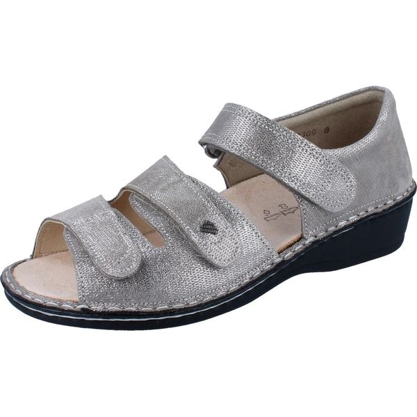Finn Comfort Usedom, Donna, Sandalo, Beige, Cuoio, Nuovo - Sandalo Da Donna, Confortevole / Soletta Libera, Beige, Cuoio (Campagnolo)-image