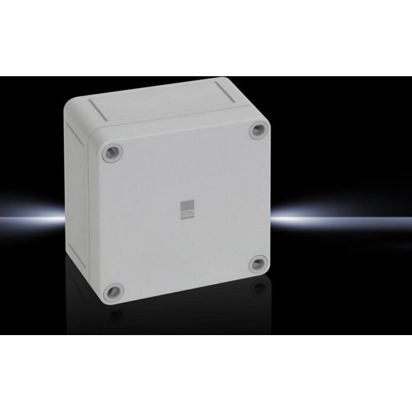 Rittal 9504000 Polycarbonat-GehäUse Rittal Pk Ohne VorpräGungen 6 StüCk (Speditionsversand)-image