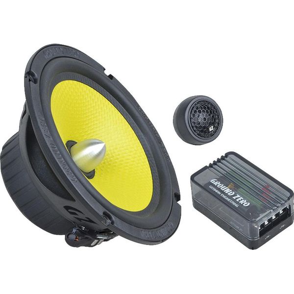 Ground Zero Audio Gztc 165.2X | Sistema Di Diffusori A Componenti A 2 Vie Da 165 Mm-image