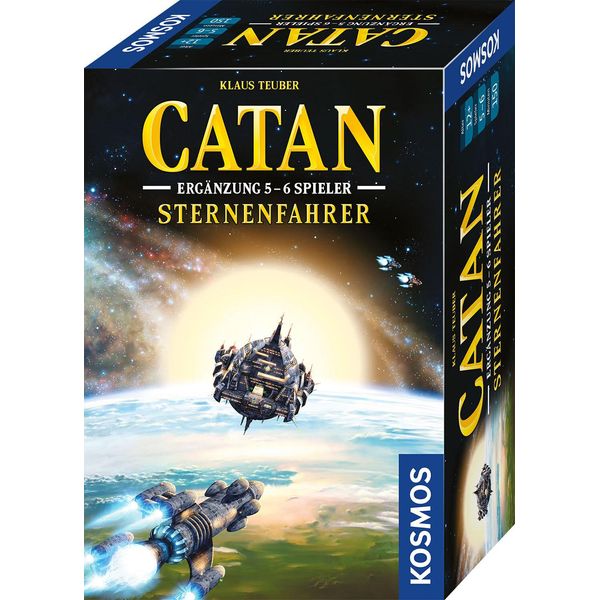 Kosmos Catan Sternenfahrer ErgäNzung FüR 5 Bis 6 Spieler, Erweiterung, Brettspiel, Spiel, Ab 12 Jahren, 680466-image