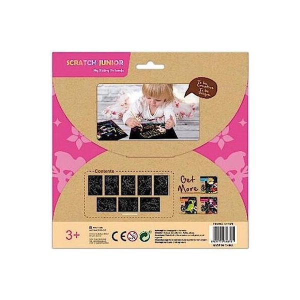 Avenir CH1676 6301676 Gratta E Vinci Junior Amici Delle Fate, Multicolore-image