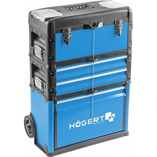 HöGert Mobile 3 Pezzi Cassetta Degli Attrezzi / Carrello Degli Attrezzi-image