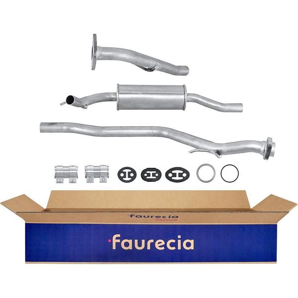 Silenziatore Centrale Faurecia Kit Easy2Fit Per Es. Honda Jazz Ii-image
