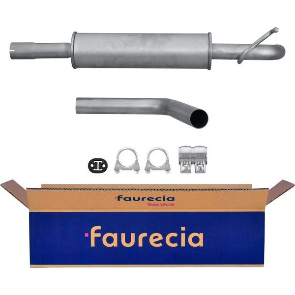 Silenziatore Centrale Di Scarico Faurecia Kit Easy2Fit Per Vw Caddy Iii-image