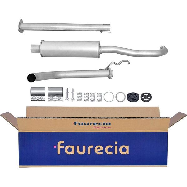 Kit Silenziatore Anteriore Faurecia Easy2Fit Per Honda Civic Vi Notchback E Altre-image