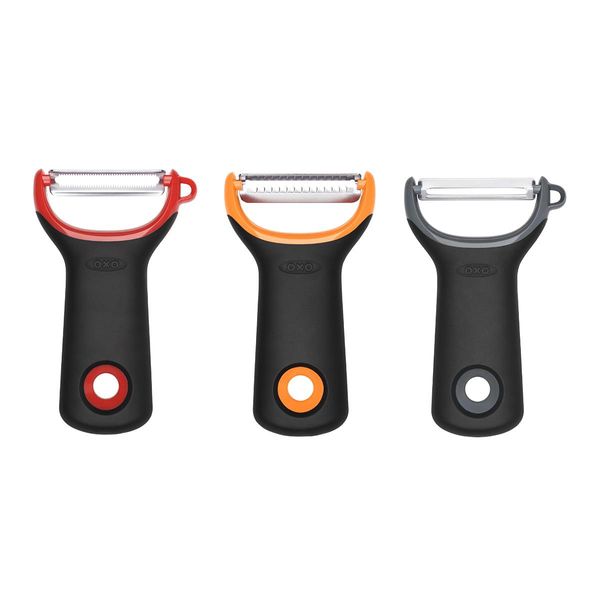 Oxo Good Grips Set Di 3 Pezzi Pelaverdure In Acciaio Inox Pelaverdure Economico-image