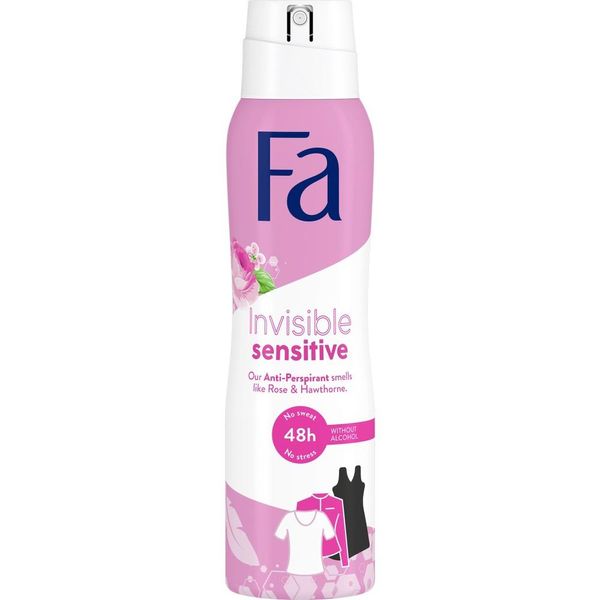 Fa Invisible Sensitive Antitraspirante Spray 150Ml-image