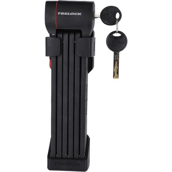 Serratura Pieghevole Trelock Cops Fs 480/100, Con Supporto ZF480 X-Press, Nero-image