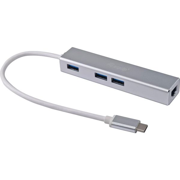 Equip 133481 Replicatore Di Porte E Docking Station Per Laptop Usb 3.2 Gen 1 (3.1 Gen 1) Type-C Argento-image