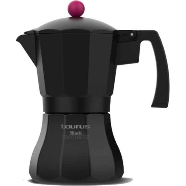 Caffettiera Italiana Taurus KCP9009I 9T Nero Acciaio Inox Alluminio 9 Tazze-image