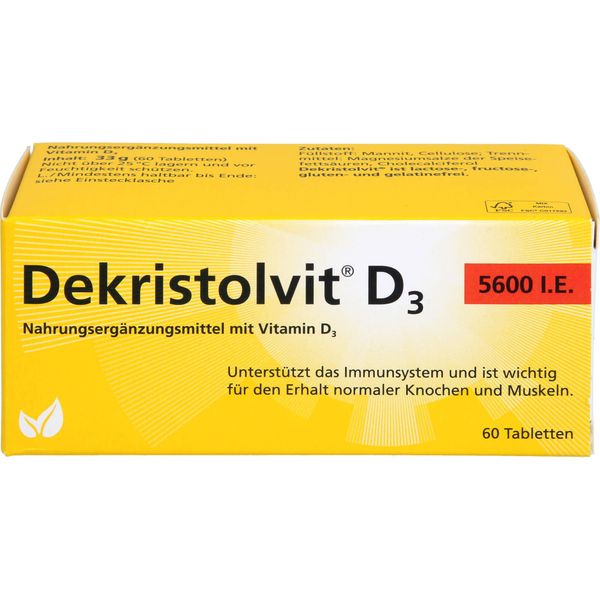 Dekristolvit D3 5600 U.I. Compresse 60 Capsule-image