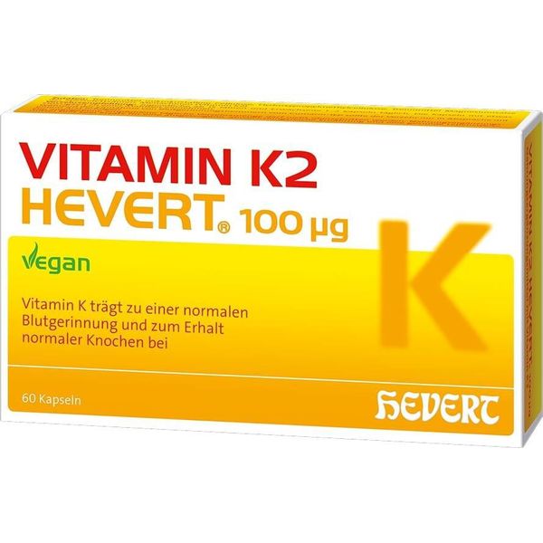 Vitamina K2 Hevert 100 μG Capsule 60 Capsule-image