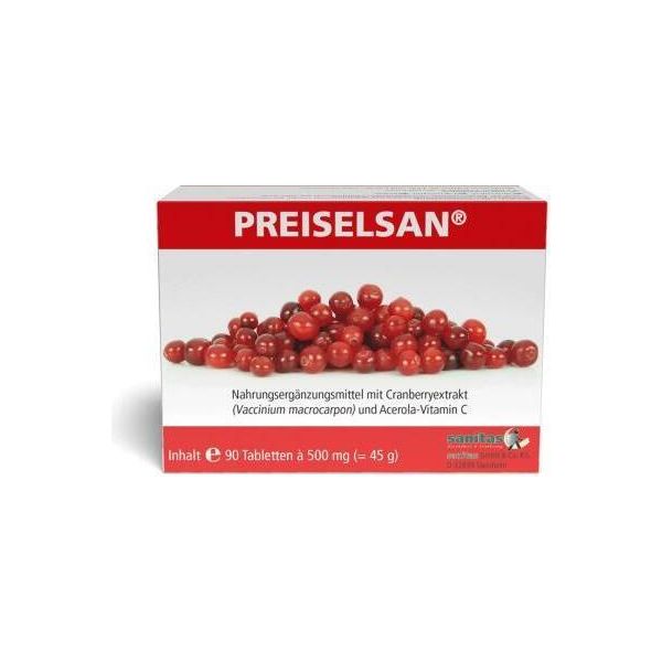Preiselsan Con Estratto Di Mirtillo Rosso In Compresse, 90 Compresse-image