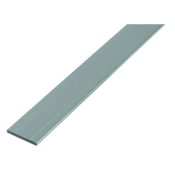 Alberts 472054 Barra Piatta, Alluminio, Naturale, 2000 X 60 X 3 Mm-image